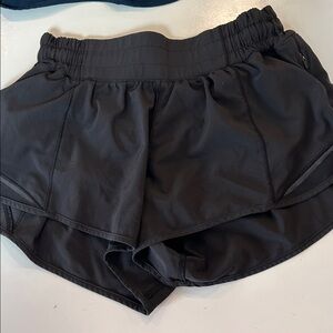 Black Lululemon Women's Athletic Shorts